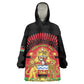 Personalized Happy Malawi Independence Day Wearable Blanket Hoodie