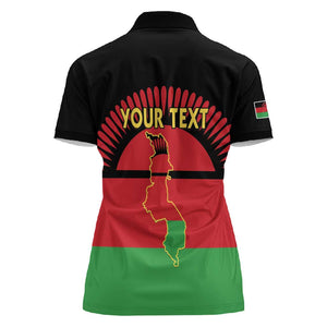 Personalized Happy Malawi Independence Day Women Polo Shirt