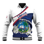 Personalized Happy Liberia Independence Day Baseball Jacket