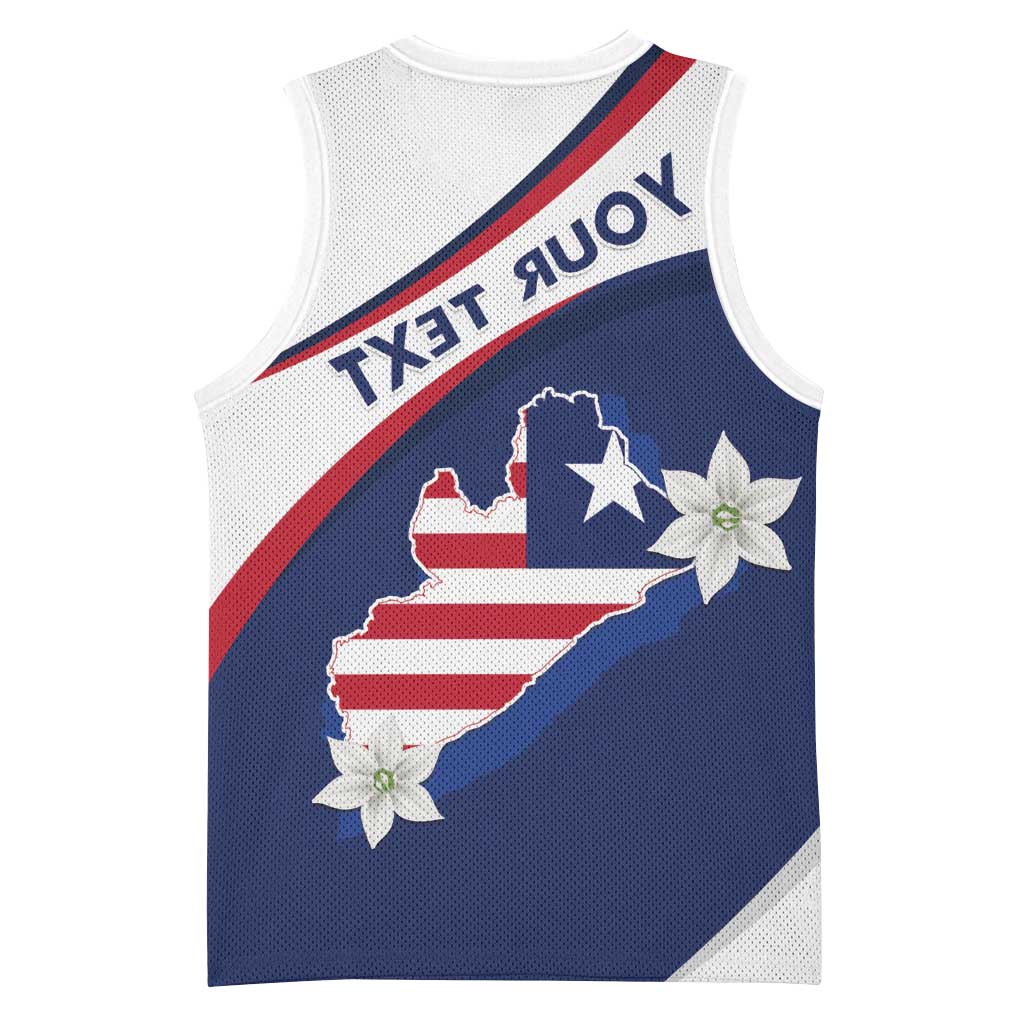 Personalized Happy Liberia Independence Day Basketball Jersey - African Pride