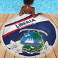 Happy Liberia Independence Day Beach Blanket