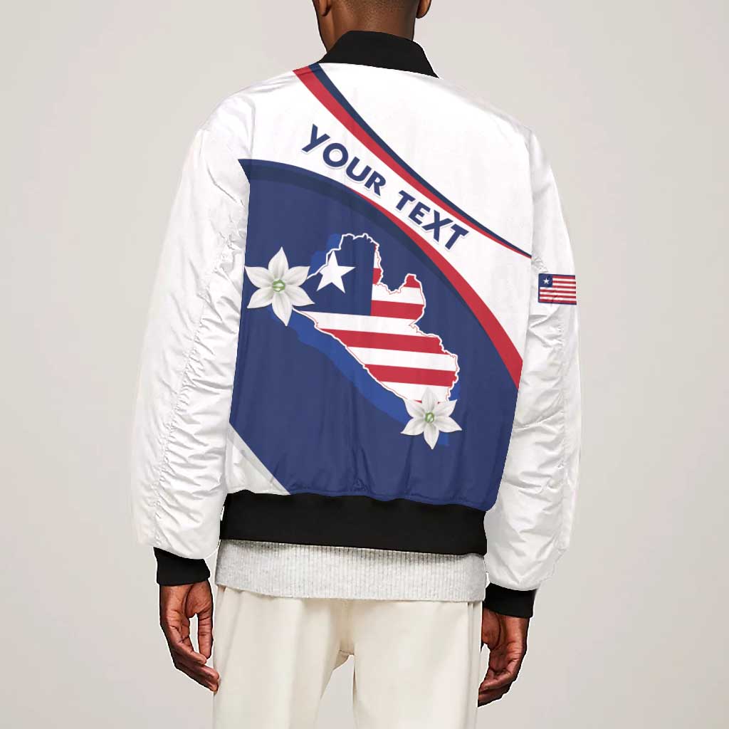 Personalized Happy Liberia Independence Day Bomber Jacket