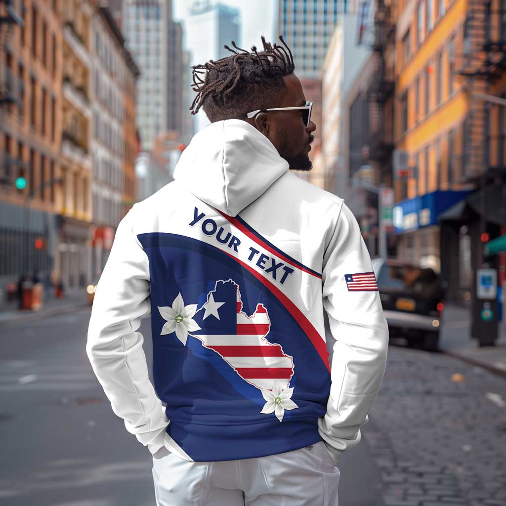 Personalized Happy Liberia Independence Day Hoodie