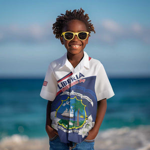 Personalized Happy Liberia Independence Day Kid Hawaiian Shirt