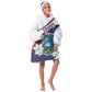 Personalized Happy Liberia Independence Day Kid Wearable Blanket Hoodie