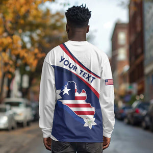 Personalized Happy Liberia Independence Day Long Sleeve Shirt