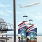 Happy Liberia Independence Day Luggage Cover