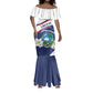 Personalized Happy Liberia Independence Day Mermaid Dress