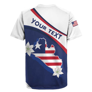 Personalized Happy Liberia Independence Day Rugby Jersey