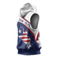 Personalized Happy Liberia Independence Day Sleeveless Hoodie - African Pride