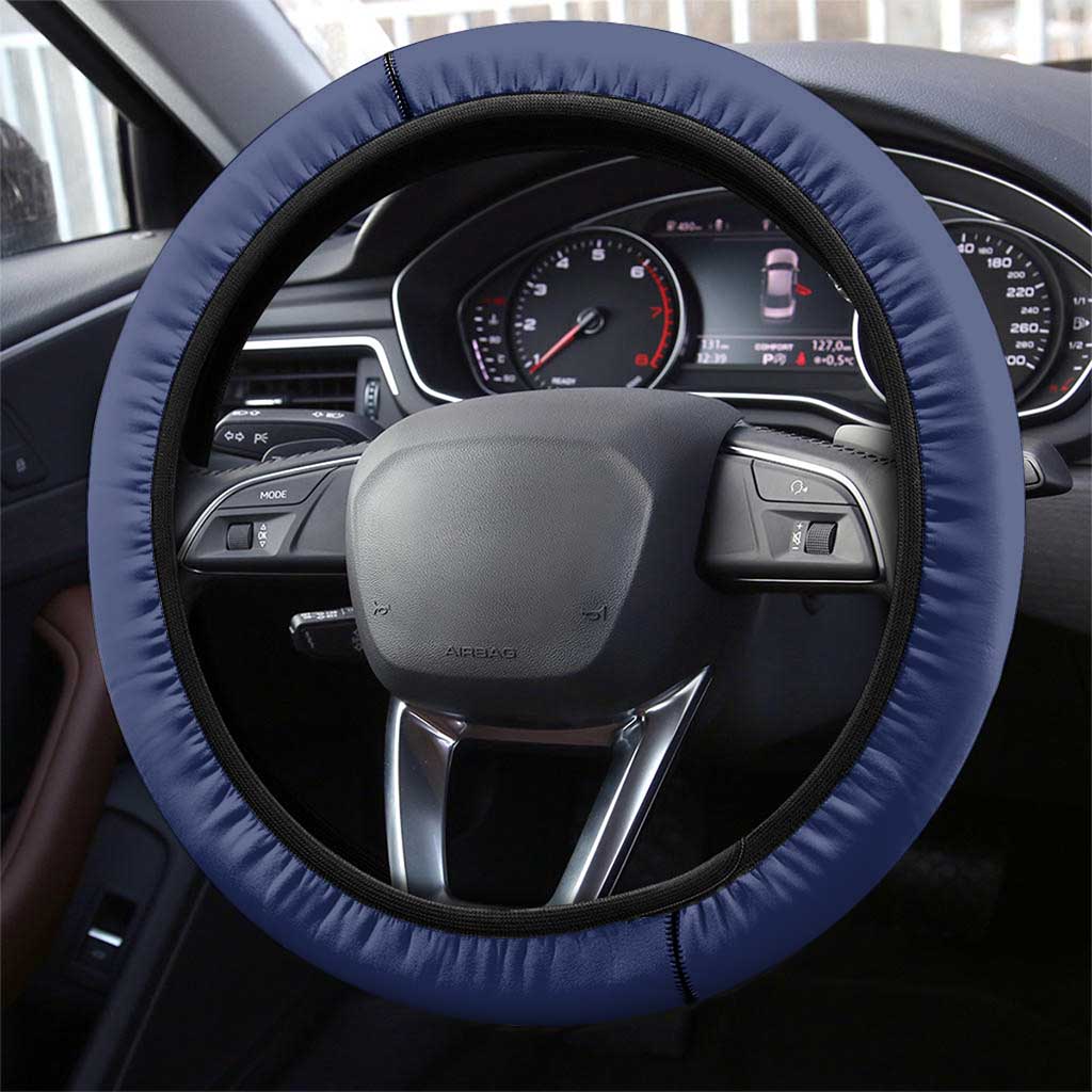 Happy Liberia Independence Day Steering Wheel Cover