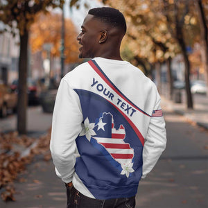 Personalized Happy Liberia Independence Day Sweatshirt