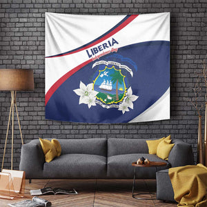 Happy Liberia Independence Day Tapestry