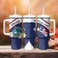 Personalized Happy Liberia Independence Day Tumbler With Handle