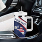 Personalized Happy Liberia Independence Day Tumbler With Handle