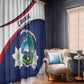 Happy Liberia Independence Day Window Curtain