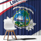 Happy Liberia Independence Day Window Curtain