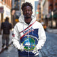 Personalized Happy Liberia Independence Day Zip Hoodie