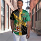 Happy Jumieka Independence Day Baseball Jersey Coat Of Arms Flag Style