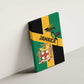 Happy Jumieka Independence Day Canvas Wall Art Coat Of Arms Flag Style