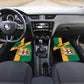 Happy Jumieka Independence Day Car Mats Coat Of Arms Flag Style