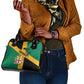 Happy Jumieka Independence Day Shoulder Handbag Coat Of Arms Flag Style