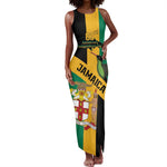 Happy Jumieka Independence Day Tank Maxi Dress Coat Of Arms Flag Style