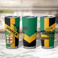Happy Jumieka Independence Day Tumbler Cup Coat Of Arms Flag Style