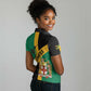 Happy Jumieka Independence Day Women Polo Shirt Coat Of Arms Flag Style