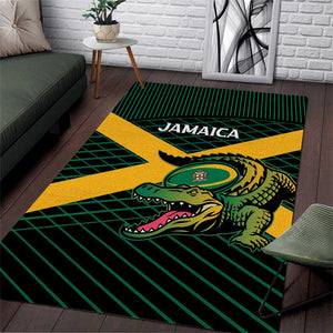 Jamaica Rugby Area Rug Go Champions