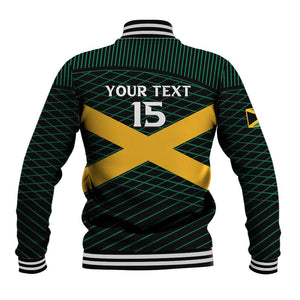 Jamaica Rugby Custom Baseball Jacket Go Champions