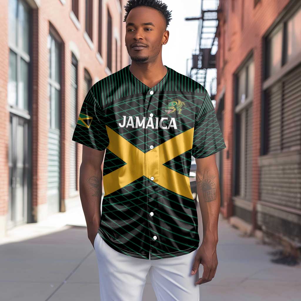Jamaica Rugby Custom Baseball Jersey Go Champions