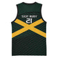 Jamaica Rugby Custom Basketball Jersey Go Champions - African Pride