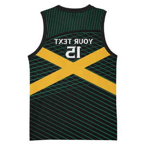 Jamaica Rugby Custom Basketball Jersey Go Champions - African Pride