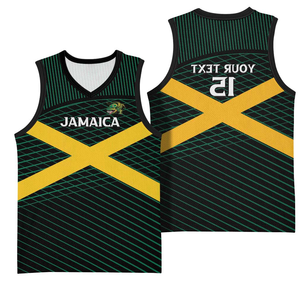 Jamaica Rugby Custom Basketball Jersey Go Champions - African Pride