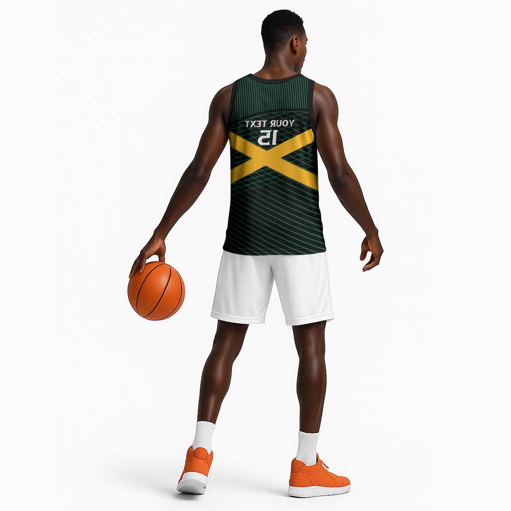 Jamaica Rugby Custom Basketball Jersey Go Champions - African Pride