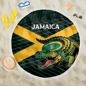 Jamaica Rugby Beach Blanket Go Champions