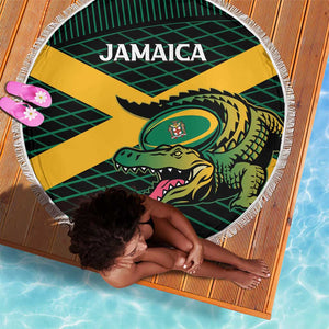Jamaica Rugby Beach Blanket Go Champions