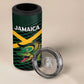 Jamaica Rugby Custom 4 in 1 Can Cooler Tumbler Go Champions