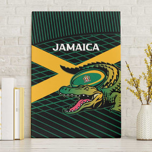 Jamaica Rugby Canvas Wall Art Go Champions