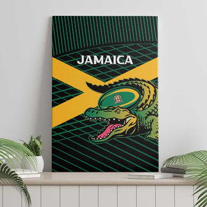 Jamaica Rugby Canvas Wall Art Go Champions