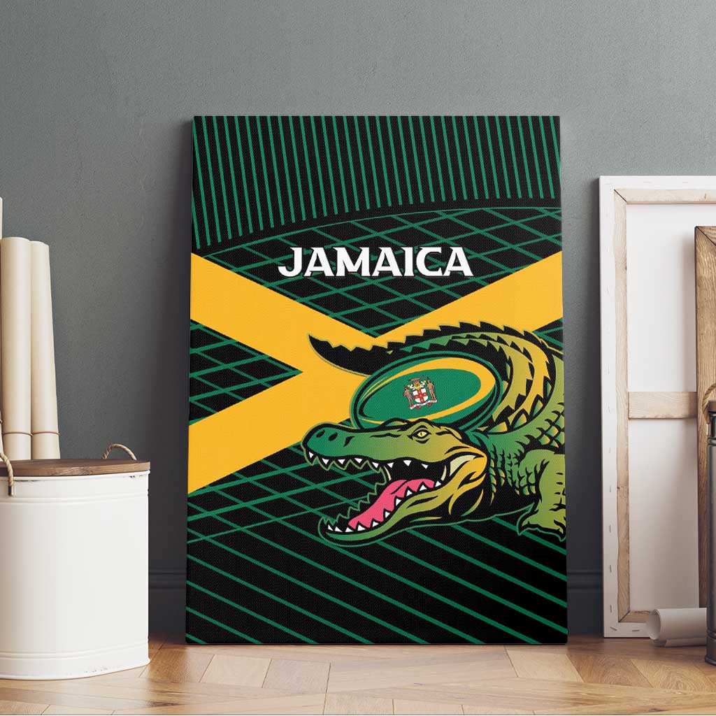 Jamaica Rugby Canvas Wall Art Go Champions