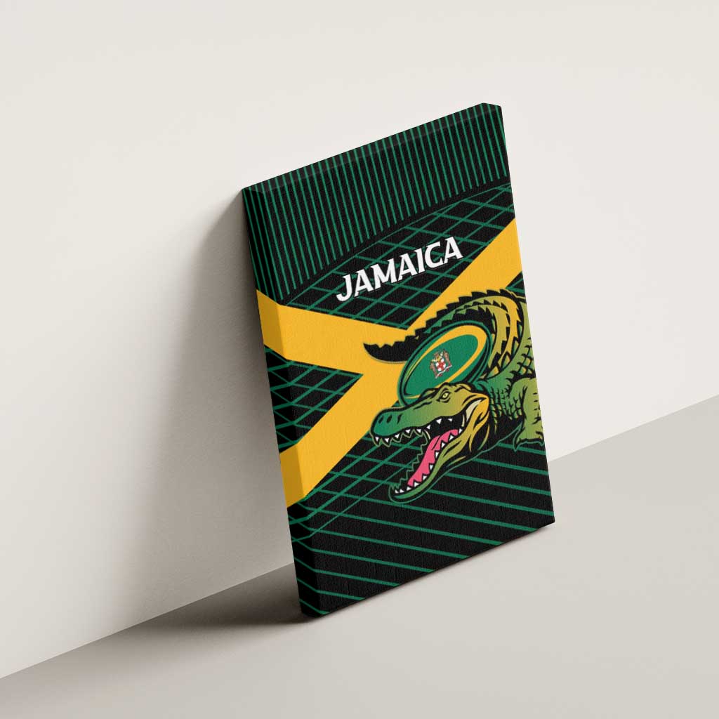 Jamaica Rugby Canvas Wall Art Go Champions