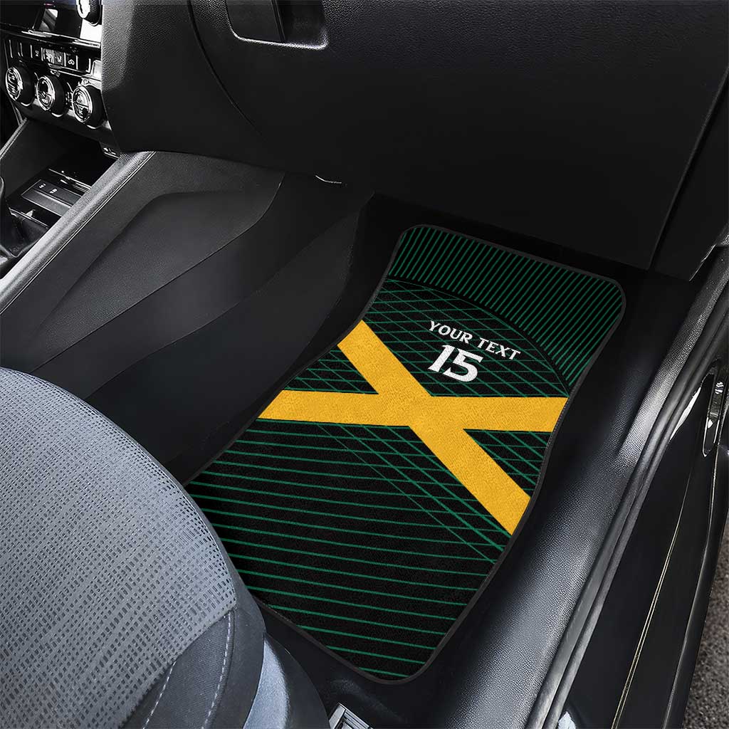 Jamaica Rugby Car Mats Go Champions