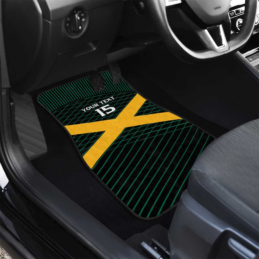 Jamaica Rugby Car Mats Go Champions