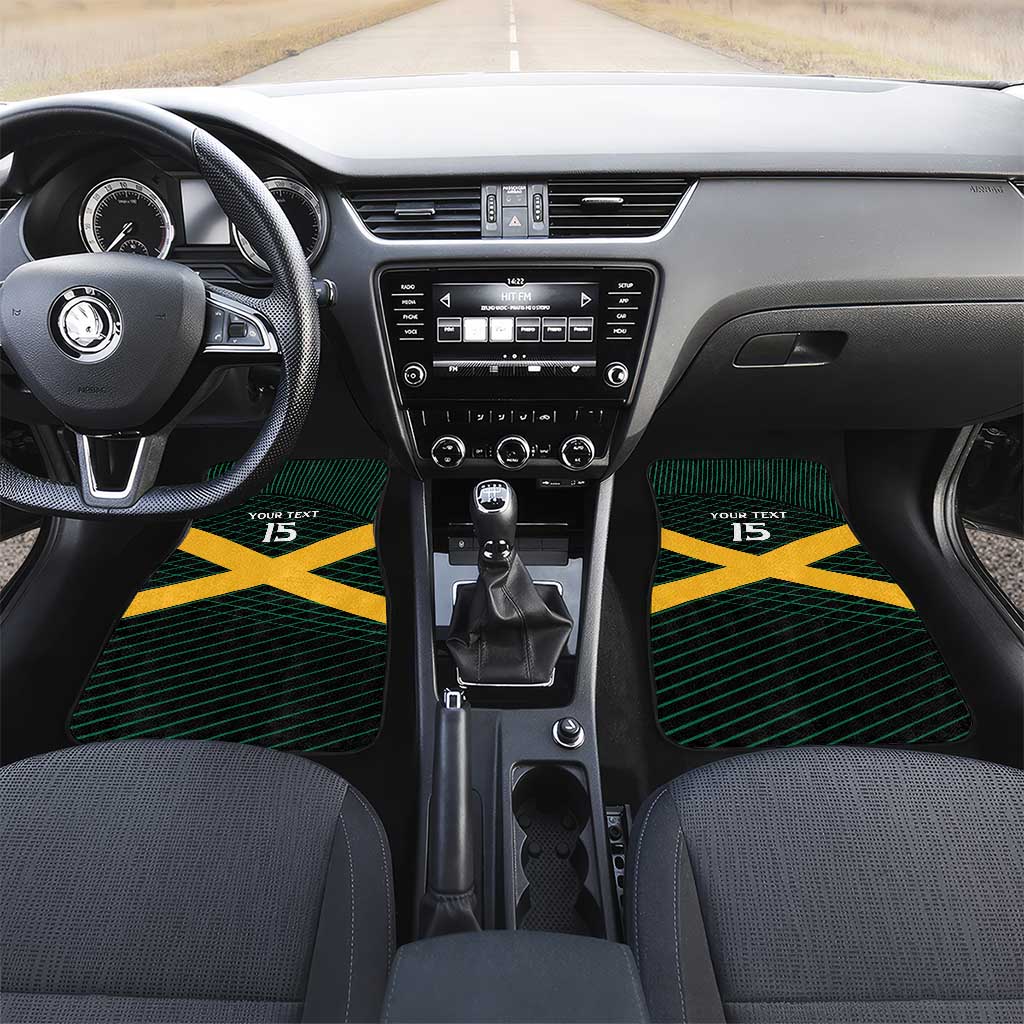 Jamaica Rugby Car Mats Go Champions