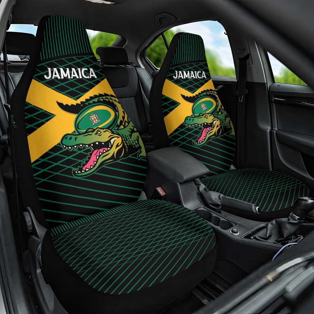 Jamaica Rugby Car Seat Cover Go Champions