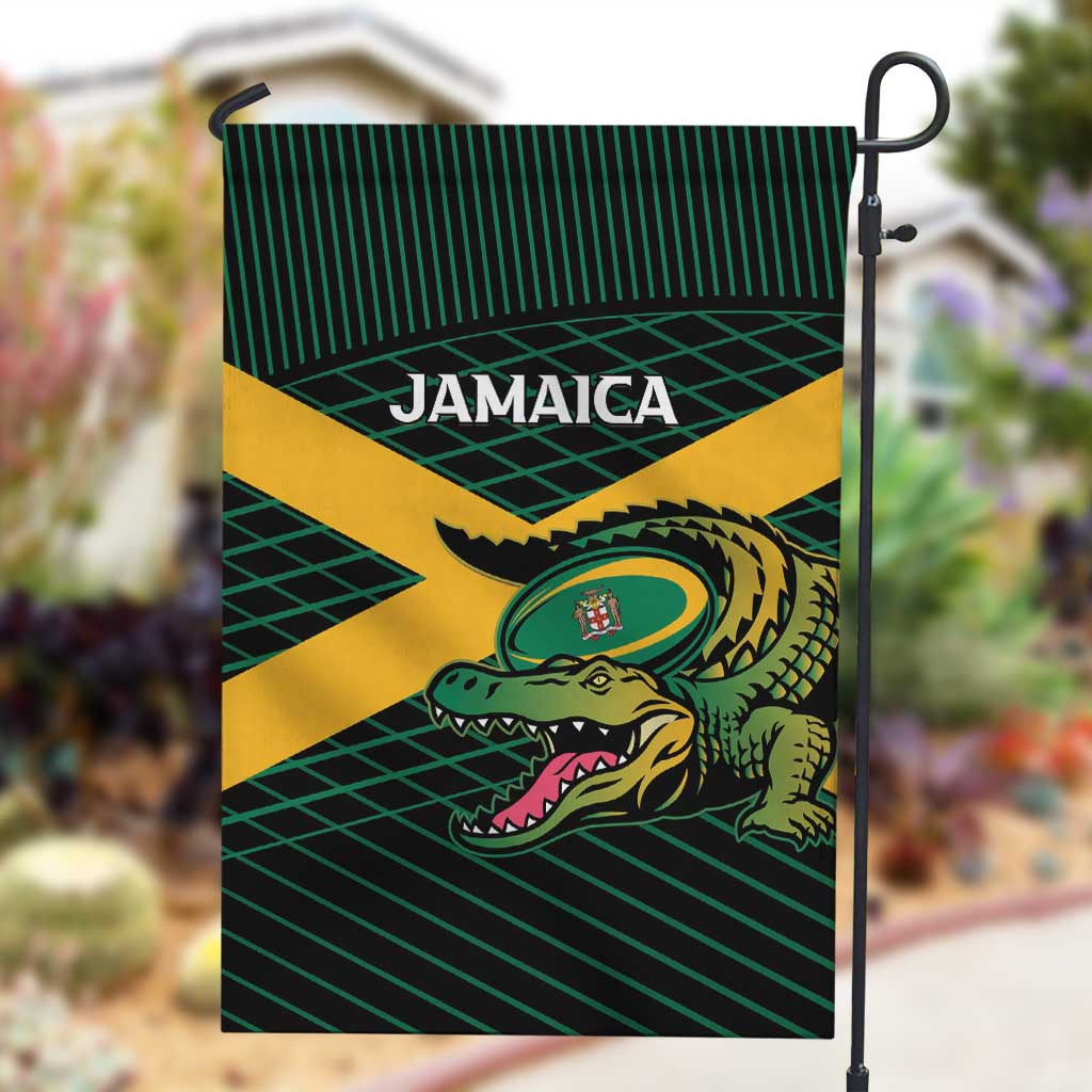 Jamaica Rugby Garden Flag Go Champions