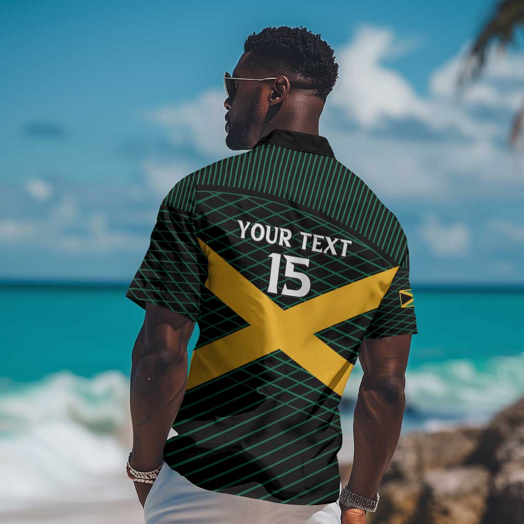 Jamaica Rugby Custom Hawaiian Shirt Go Champions