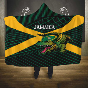 Jamaica Rugby Hooded Blanket Go Champions